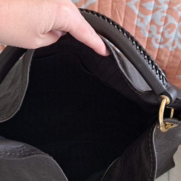 Louis Vuitton Artsy MM chocolate brown empreinte - Picture 10 of 16